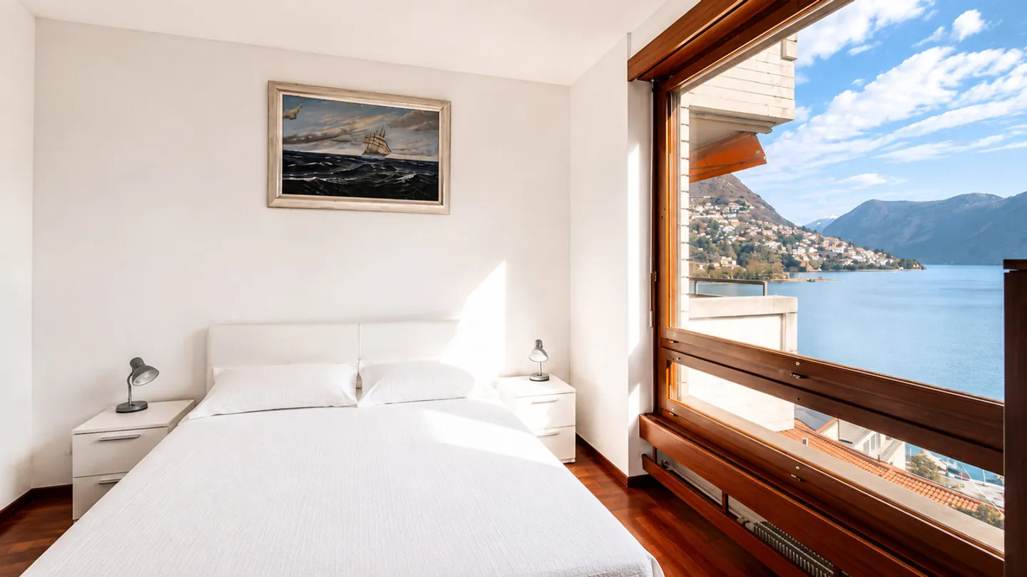 Pied-à-terre im Zentrum von Lugano mit offenem Blick auf den See - Foto 13 von 14