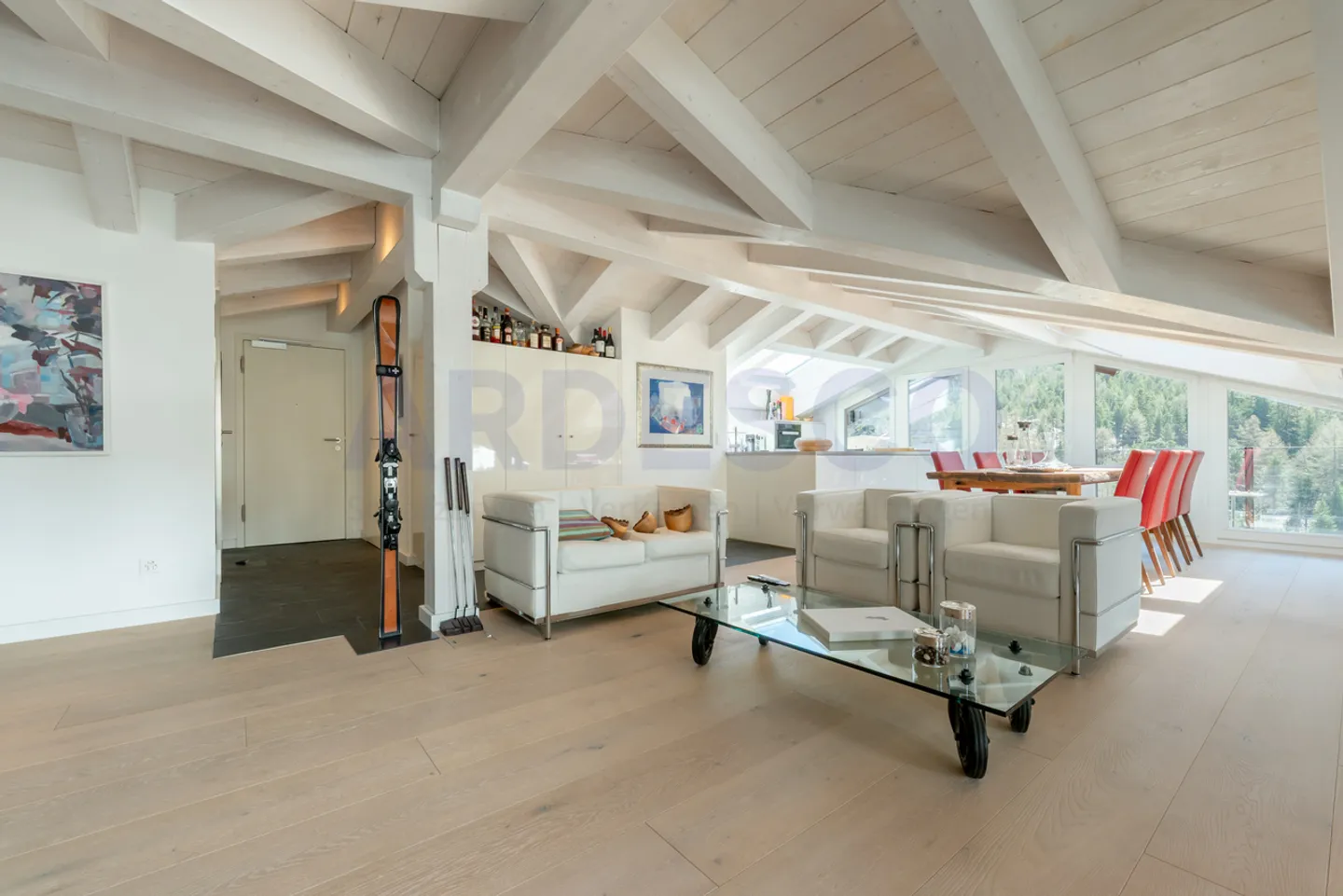 Au-dessus des toits de Saas-Fee - Photo 4 sur 19