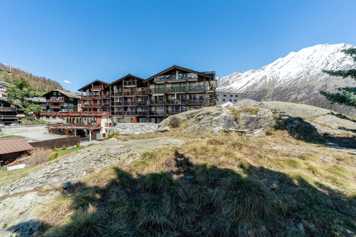 Au-dessus des toits de Saas-Fee - Photo 19 sur 19