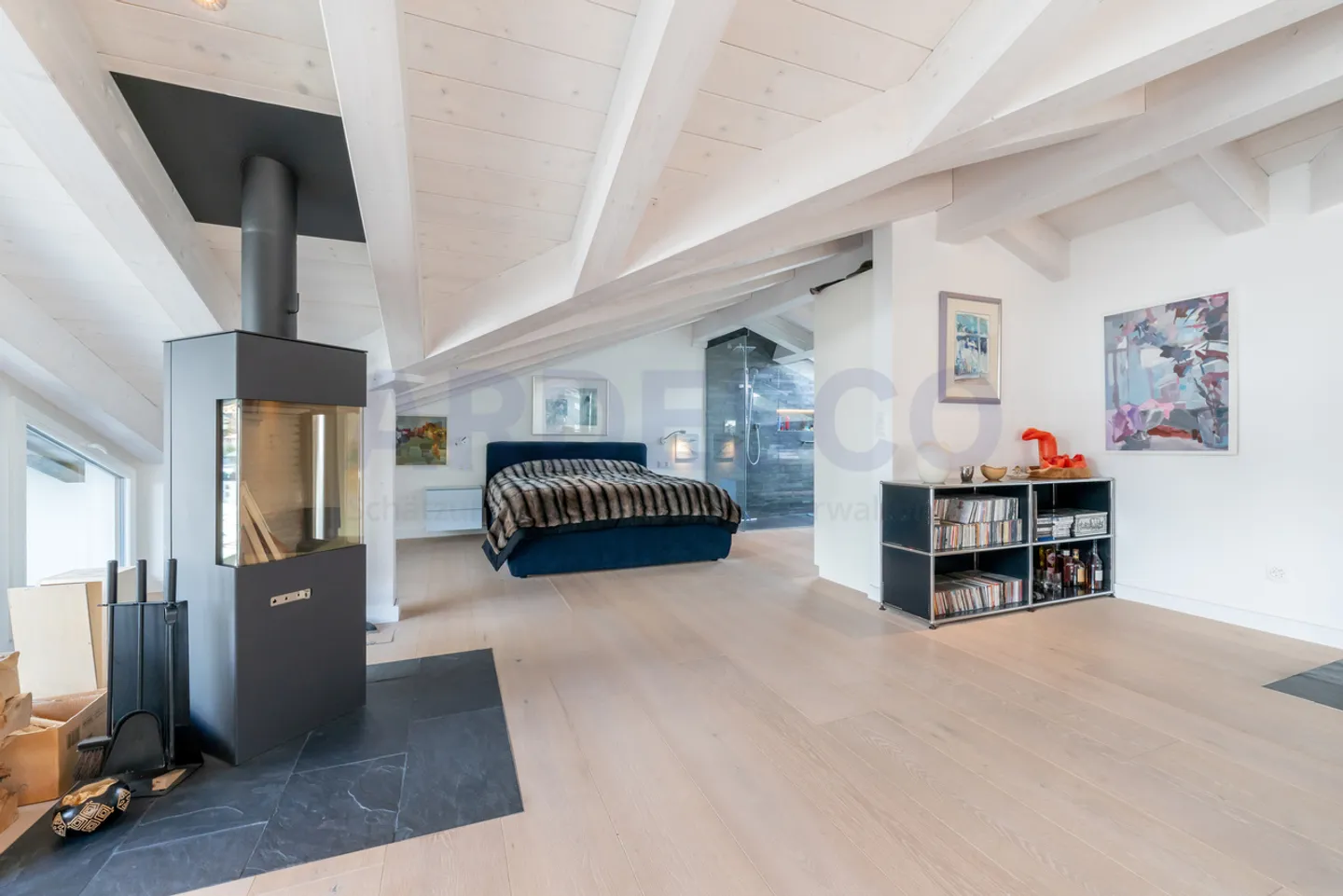 Au-dessus des toits de Saas-Fee - Photo 9 sur 19