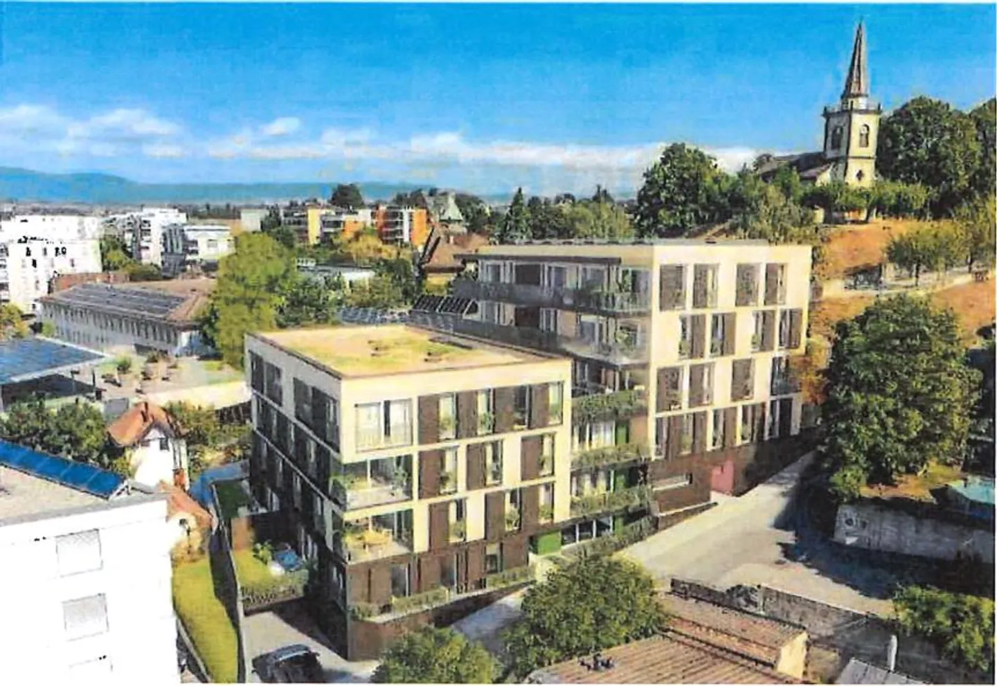 Place de parc pour véhicule électrique à Bussigny / 1er loyer offert - Photo 1 sur 1