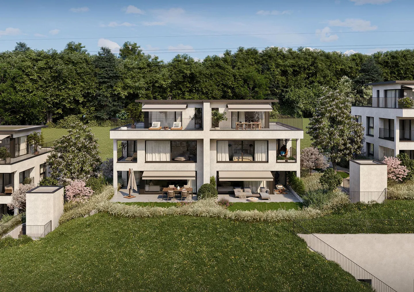 Moderner Duplex mit atemberaubendem Blick - Foto 1 von 5