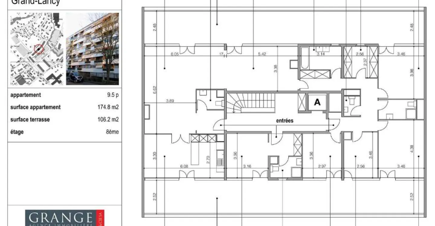Renovierte 9,5-Zimmer-Wohnung in Grand-Lancy - Foto 13 von 13