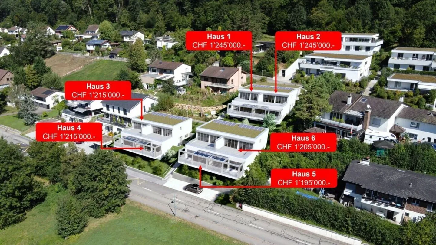 NUOVA COSTRUZIONE: 6 Case Unifamiliari con Diverse Comodità - Foto 1 di 7