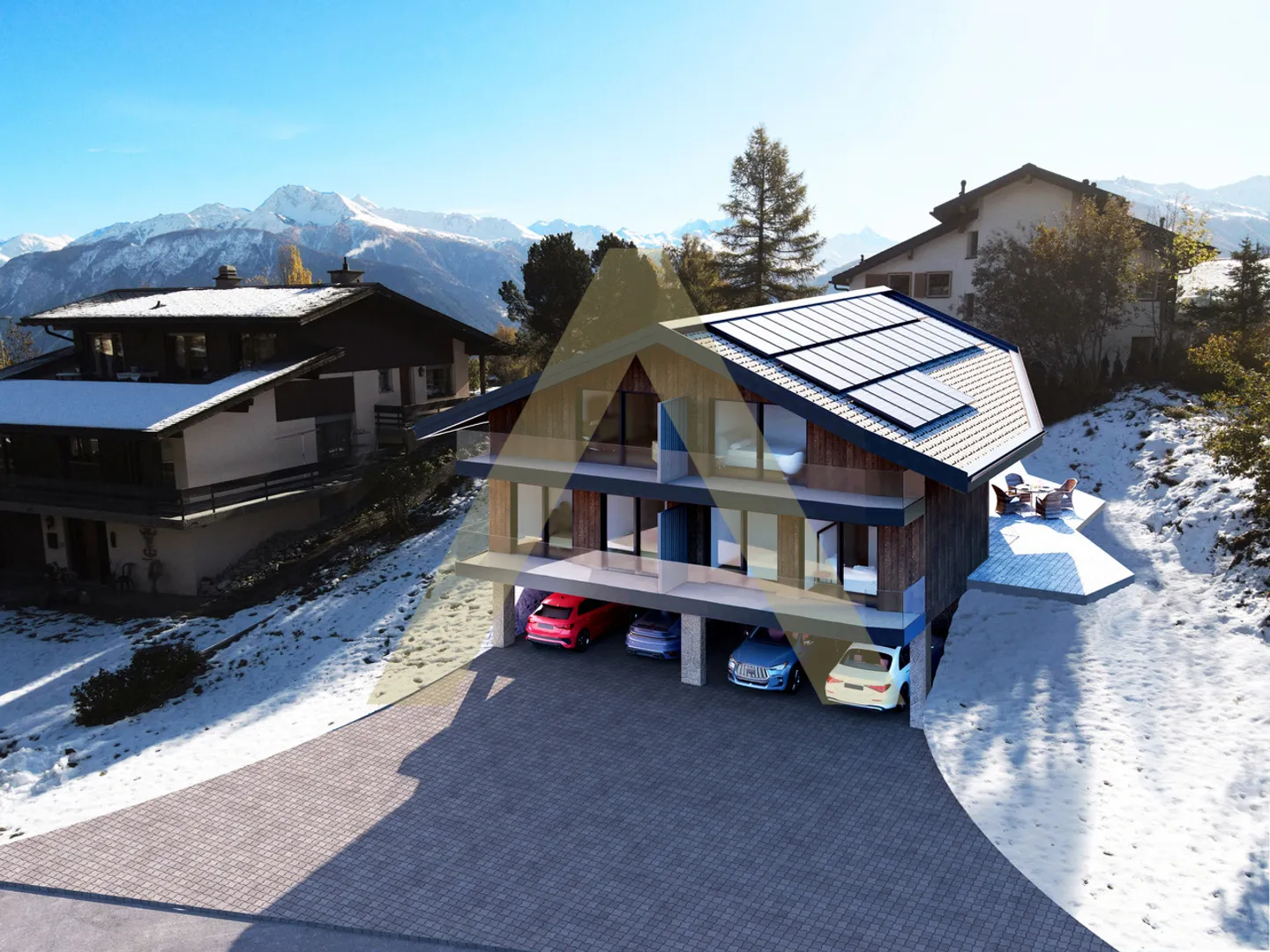 Neubau von zwei Duplexwohnungen mit hoher Energieeffizienz - Foto 2 von 4