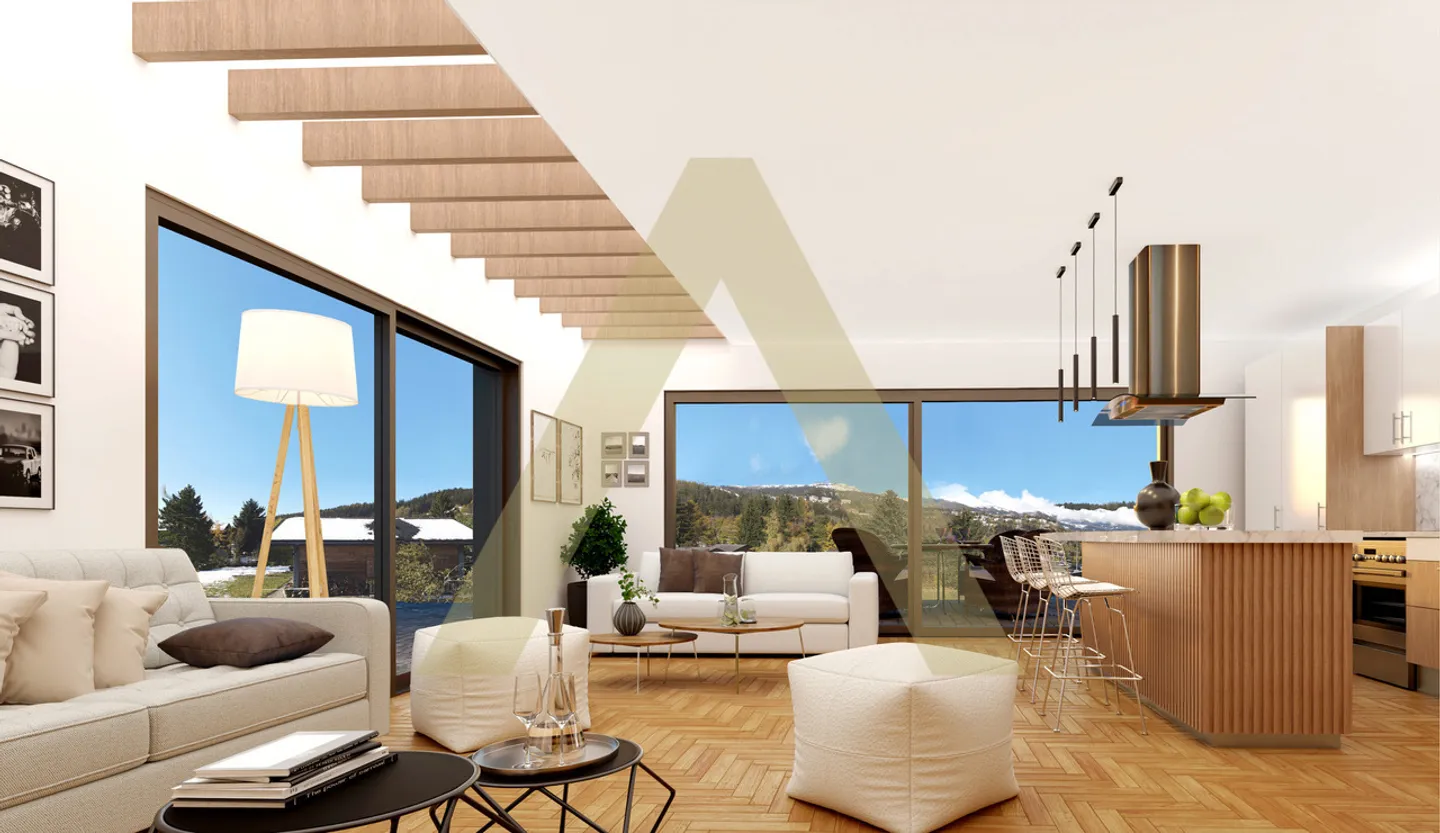 Neubau von zwei Duplexwohnungen mit hoher Energieeffizienz - Foto 1 von 4