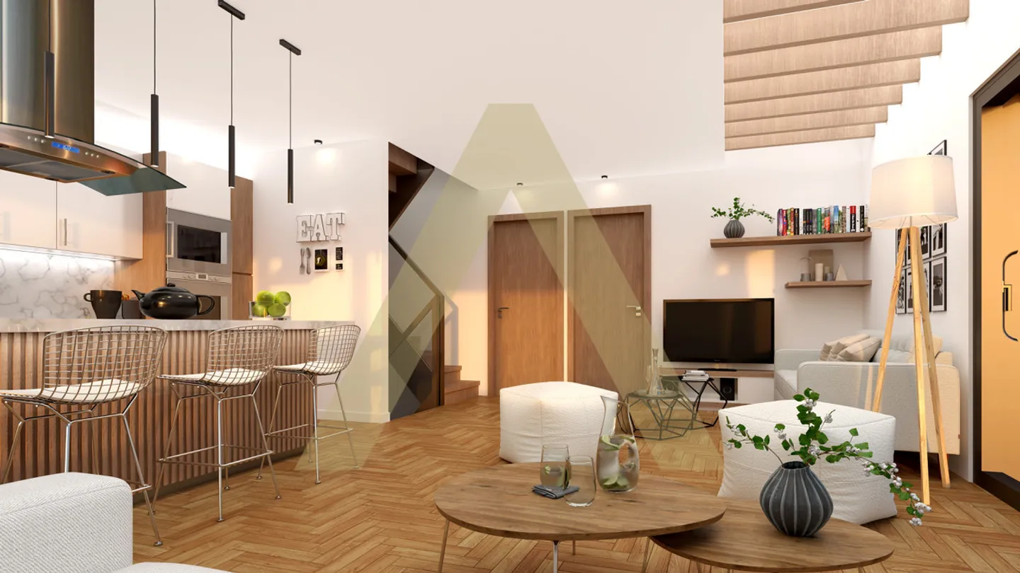 Neubau von zwei Duplexwohnungen mit hoher Energieeffizienz - Foto 3 von 4