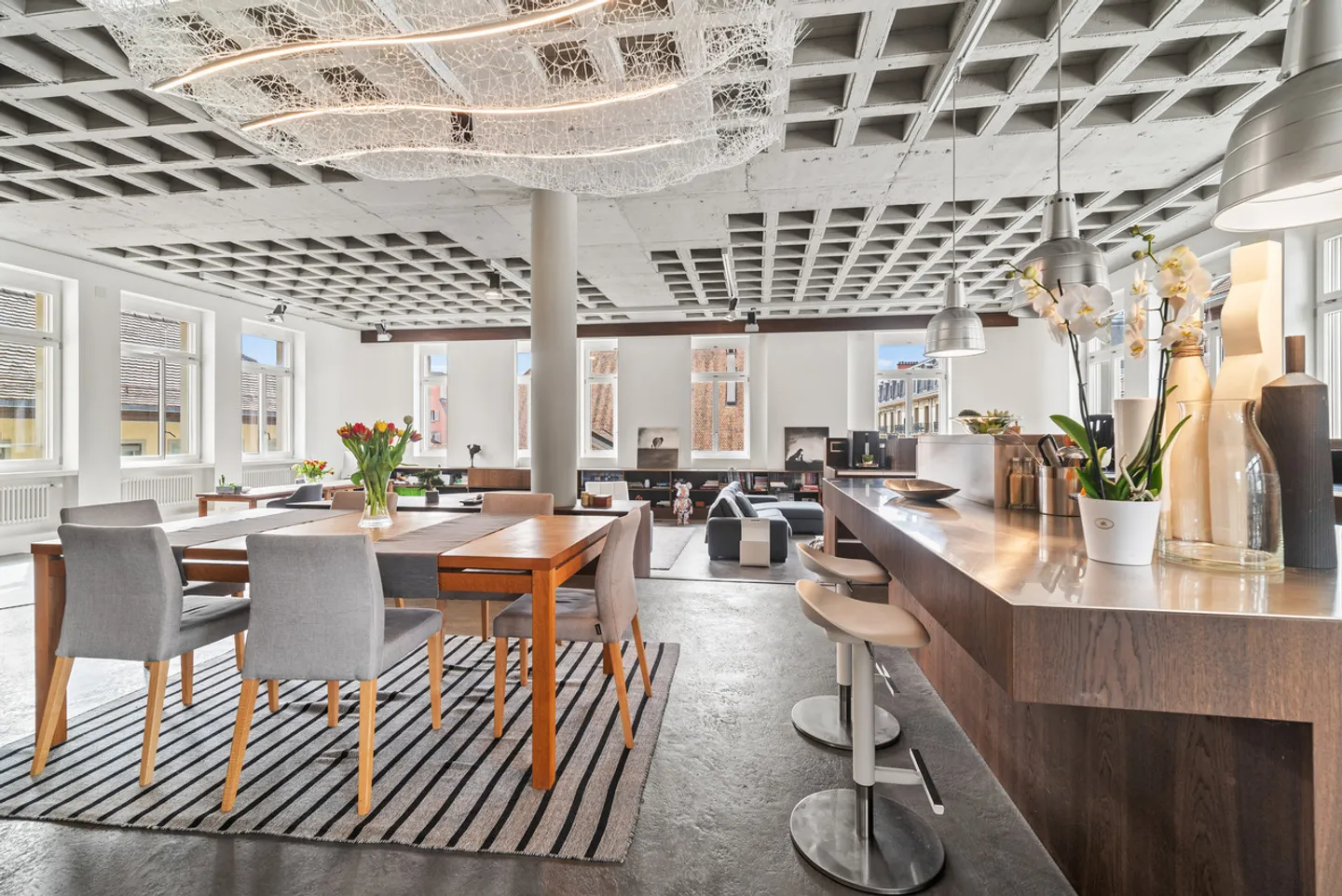 Außergewöhnliches und seltenes Loft im Herzen von Vevey - Foto 1 von 16