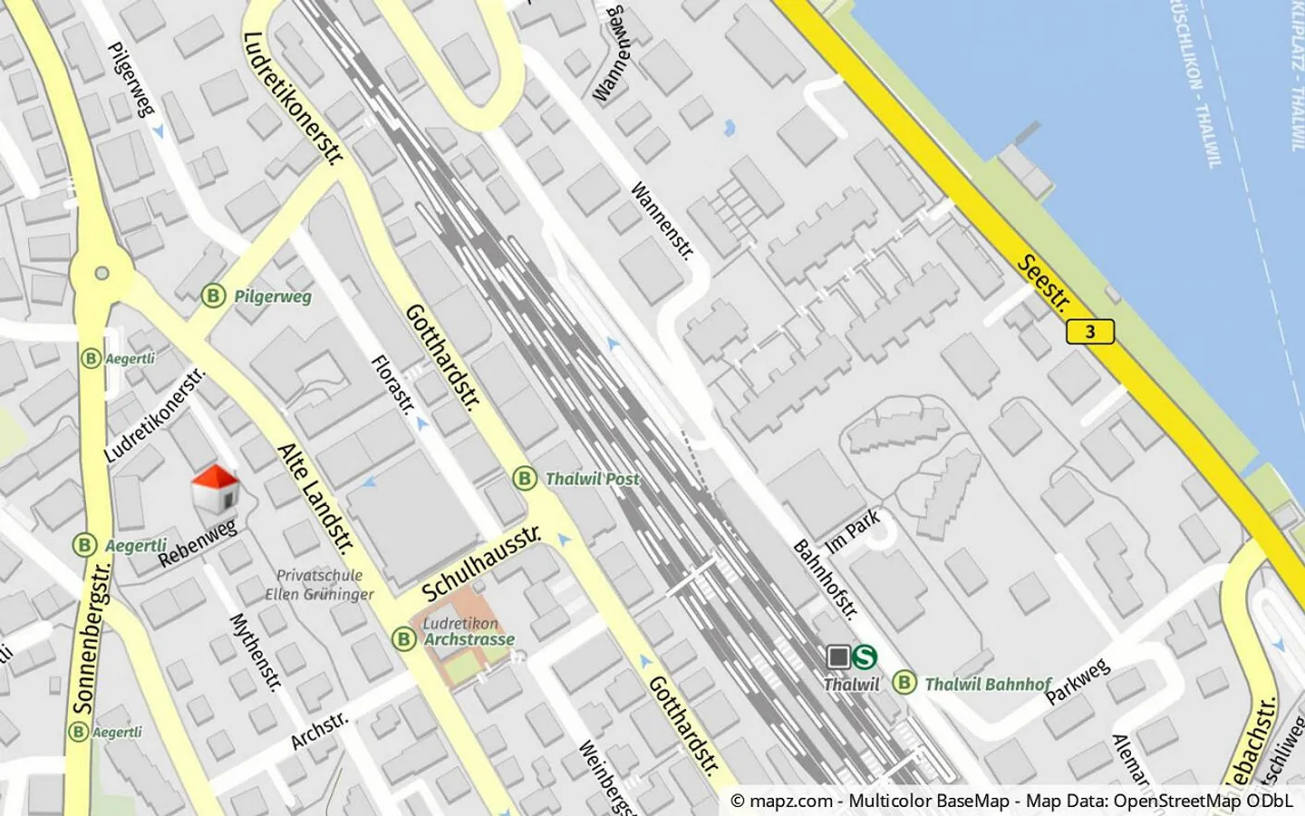 Appartamento attraente di 4,5 stanze con vista sul lago in 'Lake Ville' Thalwil - Foto 20 di 21