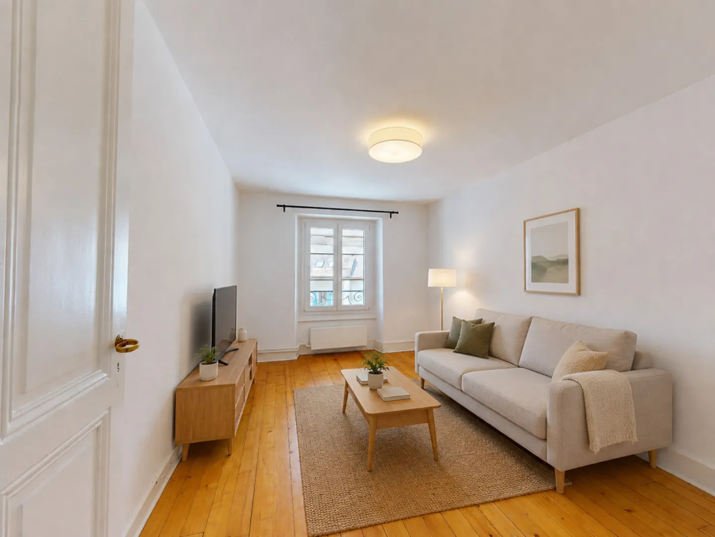 Charmante 2,5-Zimmer-Wohnung im Herzen von Prangins - Foto 1 von 7