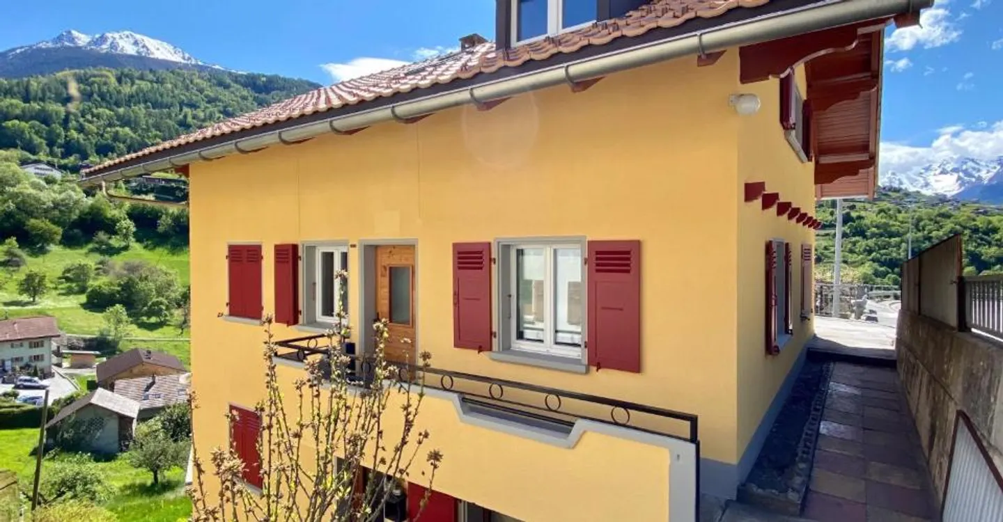 In affitto - Bellissimo appartamento duplex 4.5 locali a Brignon, a 10 minuti da Sion - Foto 1 di 12