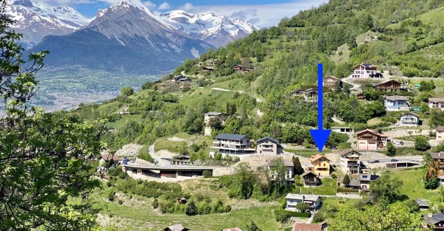 In affitto - Bellissimo appartamento duplex 4.5 locali a Brignon, a 10 minuti da Sion - Foto 4 di 12