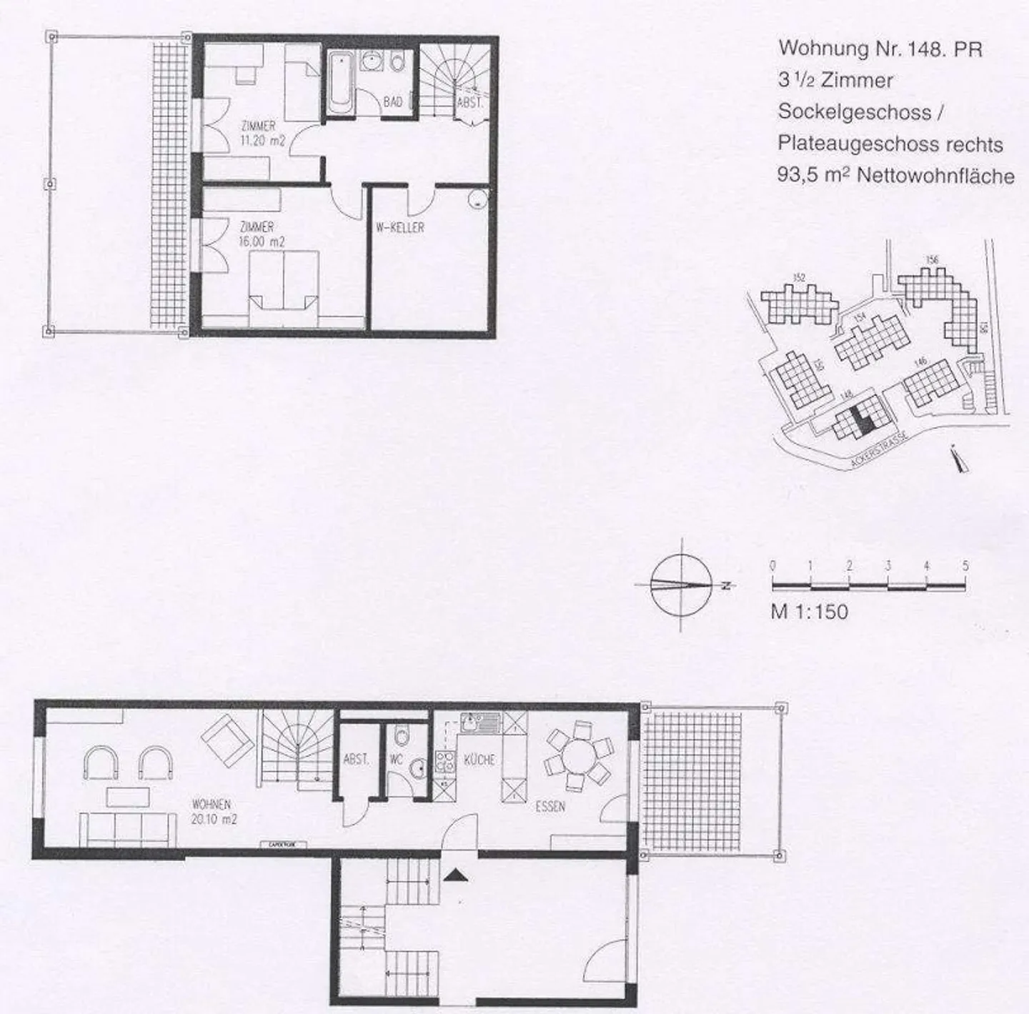 Maisonettewohnung an ruhiger Lage - Foto 4 von 4