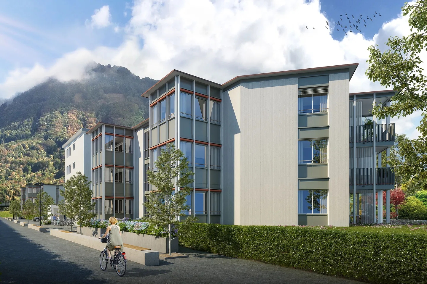 Charmante Wohnung mit Weiherblick - Foto 4 von 10