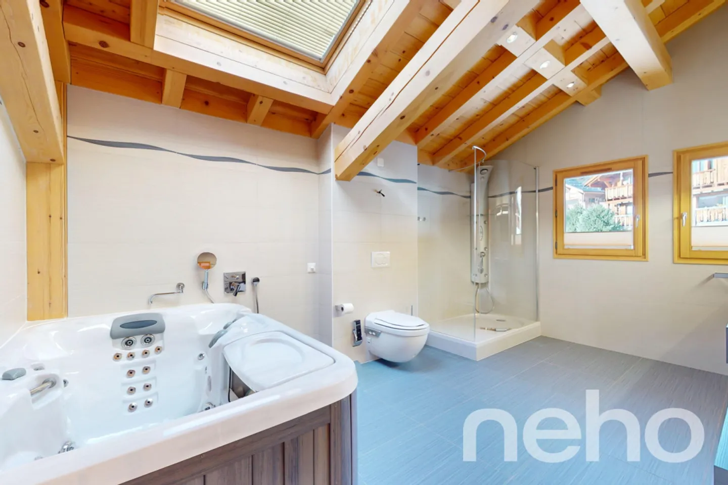 Luxuriöses Triplex in Morgins - Foto 11 von 13