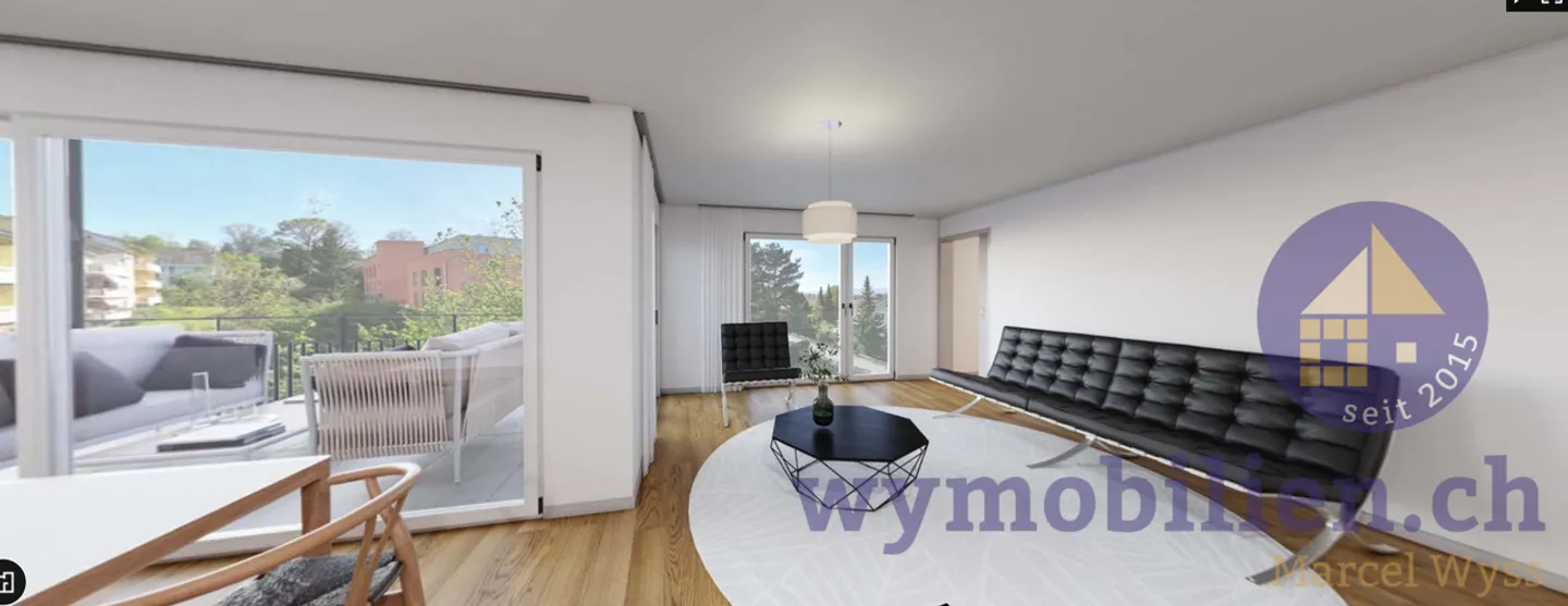 New Building Kirchberg: High-Quality 4 1/2 Condominium - Photo 2 of 5