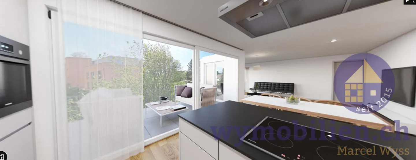 New Building Kirchberg: High-Quality 4 1/2 Condominium - Photo 4 of 5