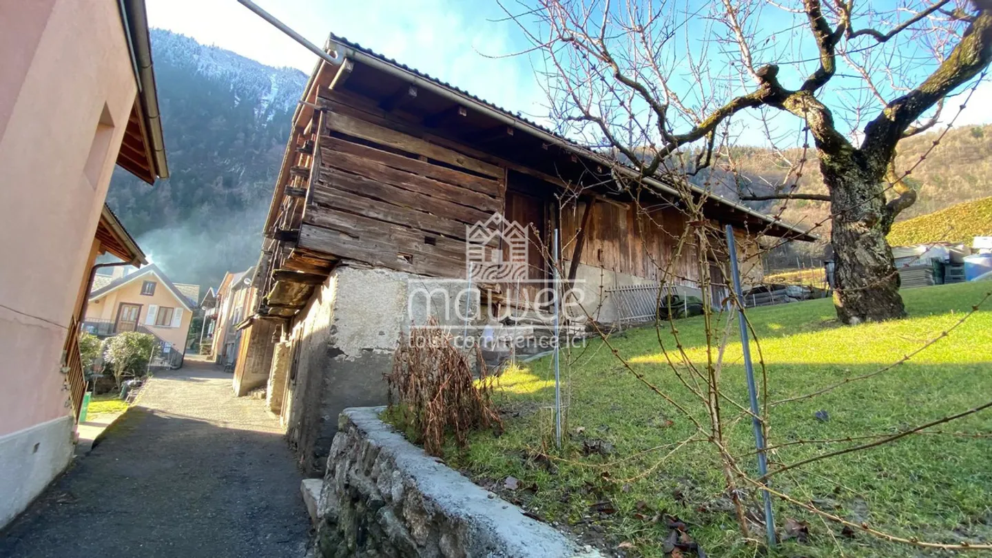 Edificio storico da ristrutturare - Centro di Brocard (Martigny-Croix) - Foto 1 di 7