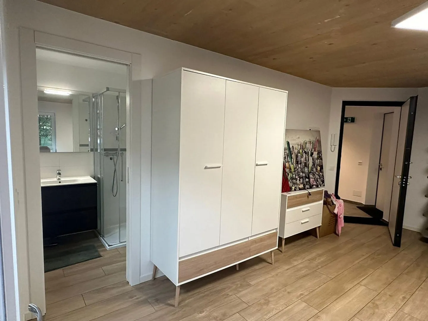 NEU 1.5 Zimmer möbliert mit Garten in Cadenazzo - Foto 7 von 9