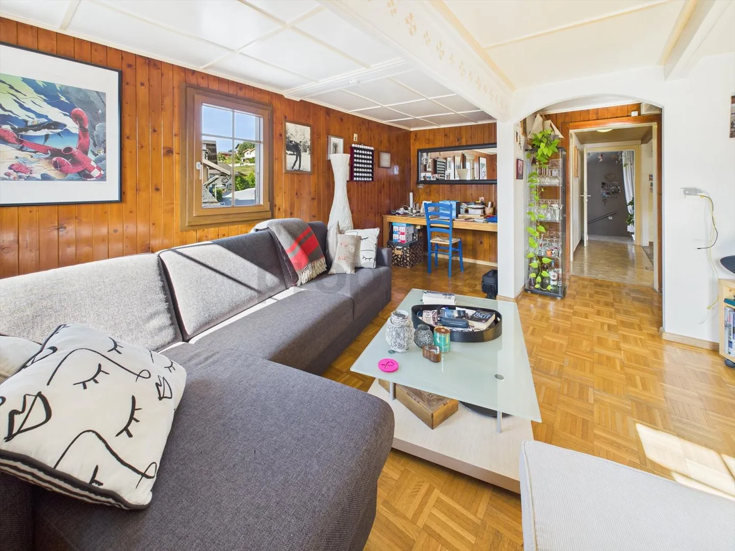 «Charmant appartement avec vue magnifique à Savièse, canton du Valais» - Photo 2 sur 13