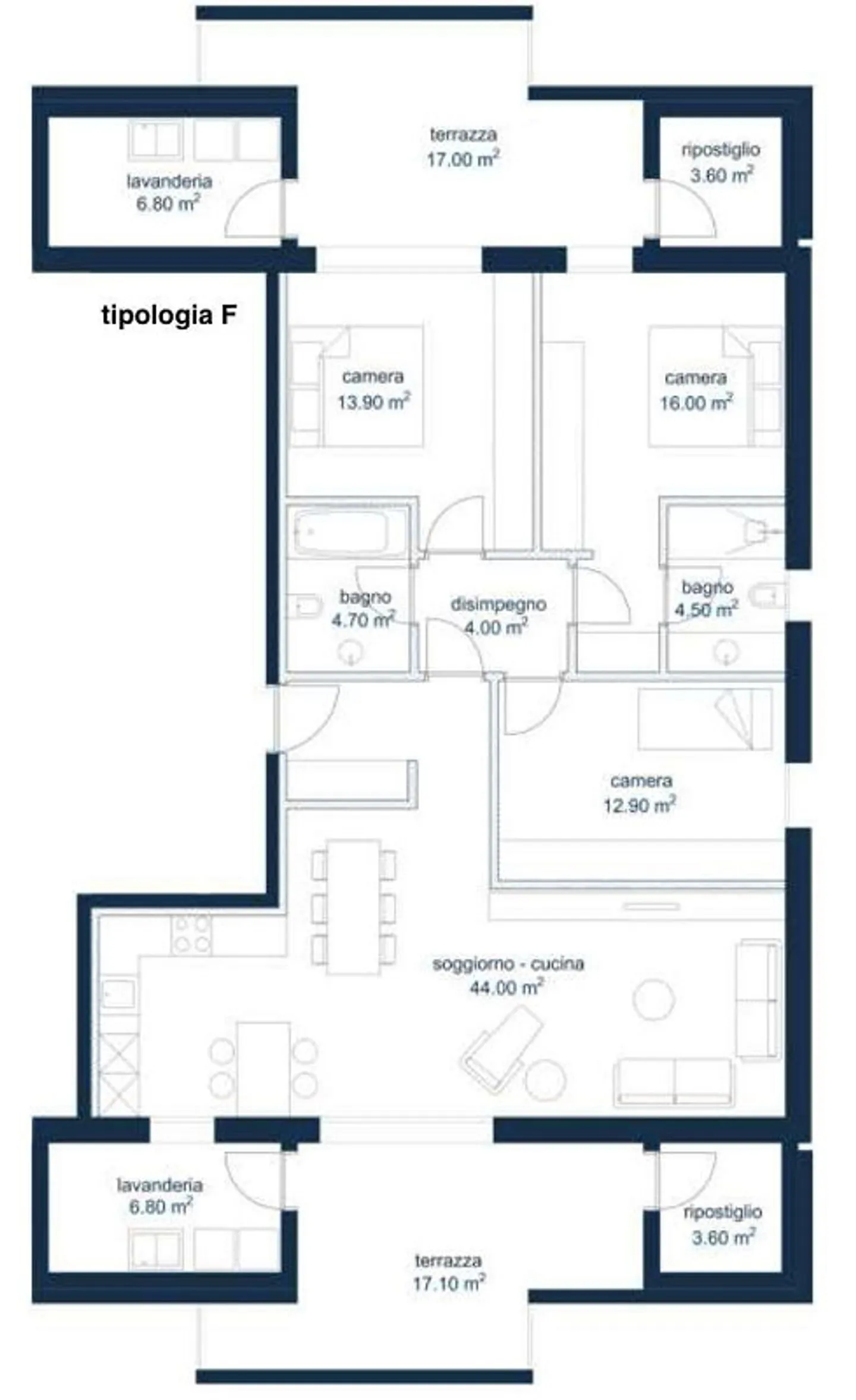 New apartment for sale with 4.5 rooms in Biasca - Photo 9 of 10