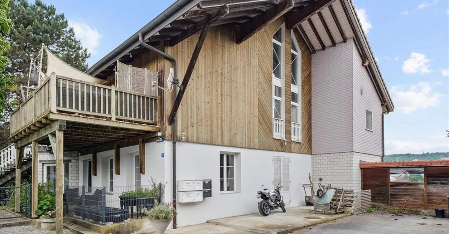 Vivi diversamente: Loft duplex con terrazza a Villaz-St-Pierre (Fuyens) - Foto 3 di 13