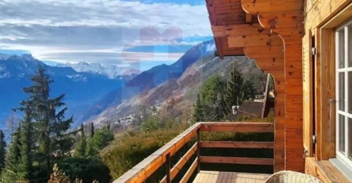 Valais centrale, magnifico chalet con vista paradisiaca, posizione di primo ordine - Foto 11 di 12