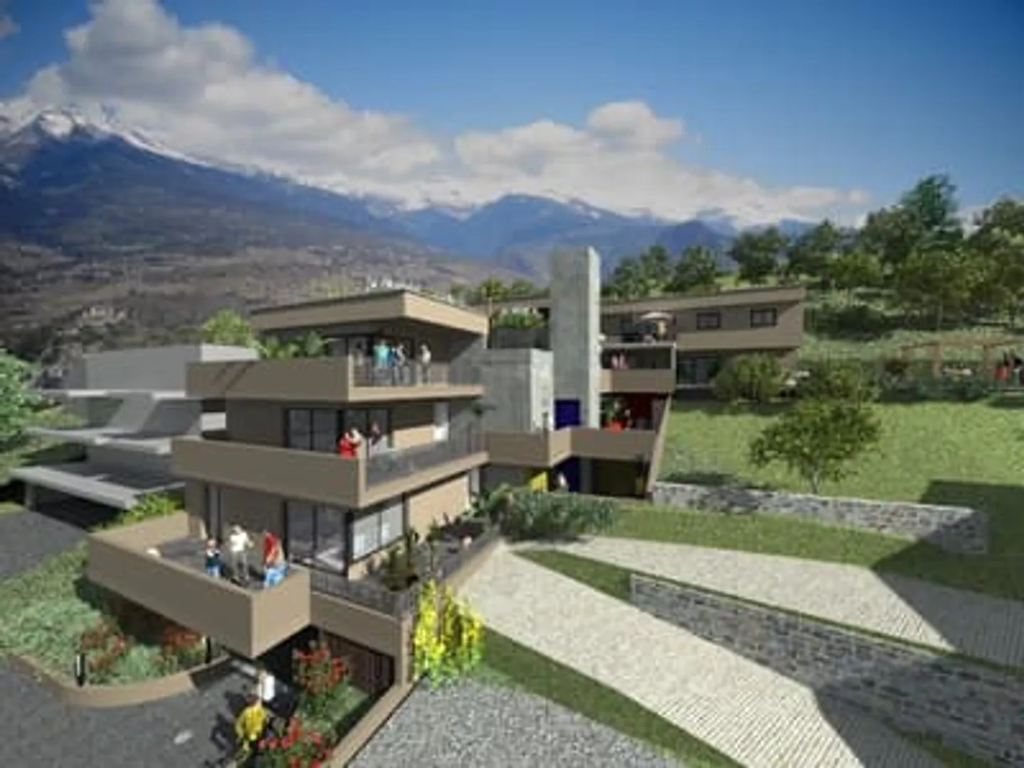 Magnificent 4.5-Room Rooftop Apartment with Panoramic Views in Salins - Photo 2 of 5
