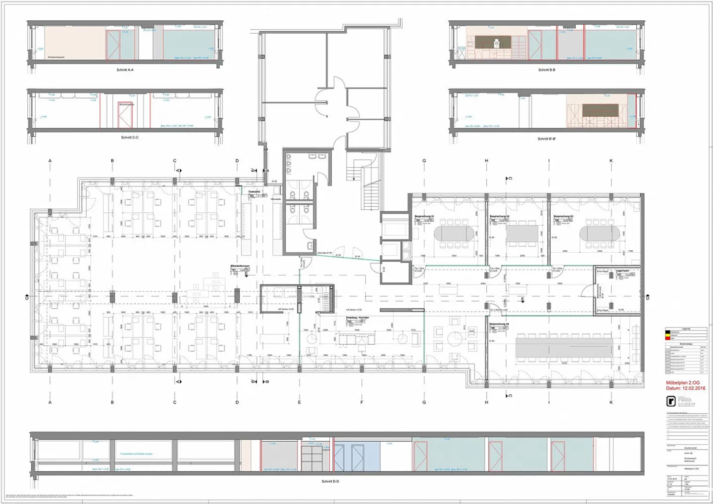 Bureaux de haute qualité, prêts à emménager au cœur de Zurich Seefeld - Photo 11 sur 13
