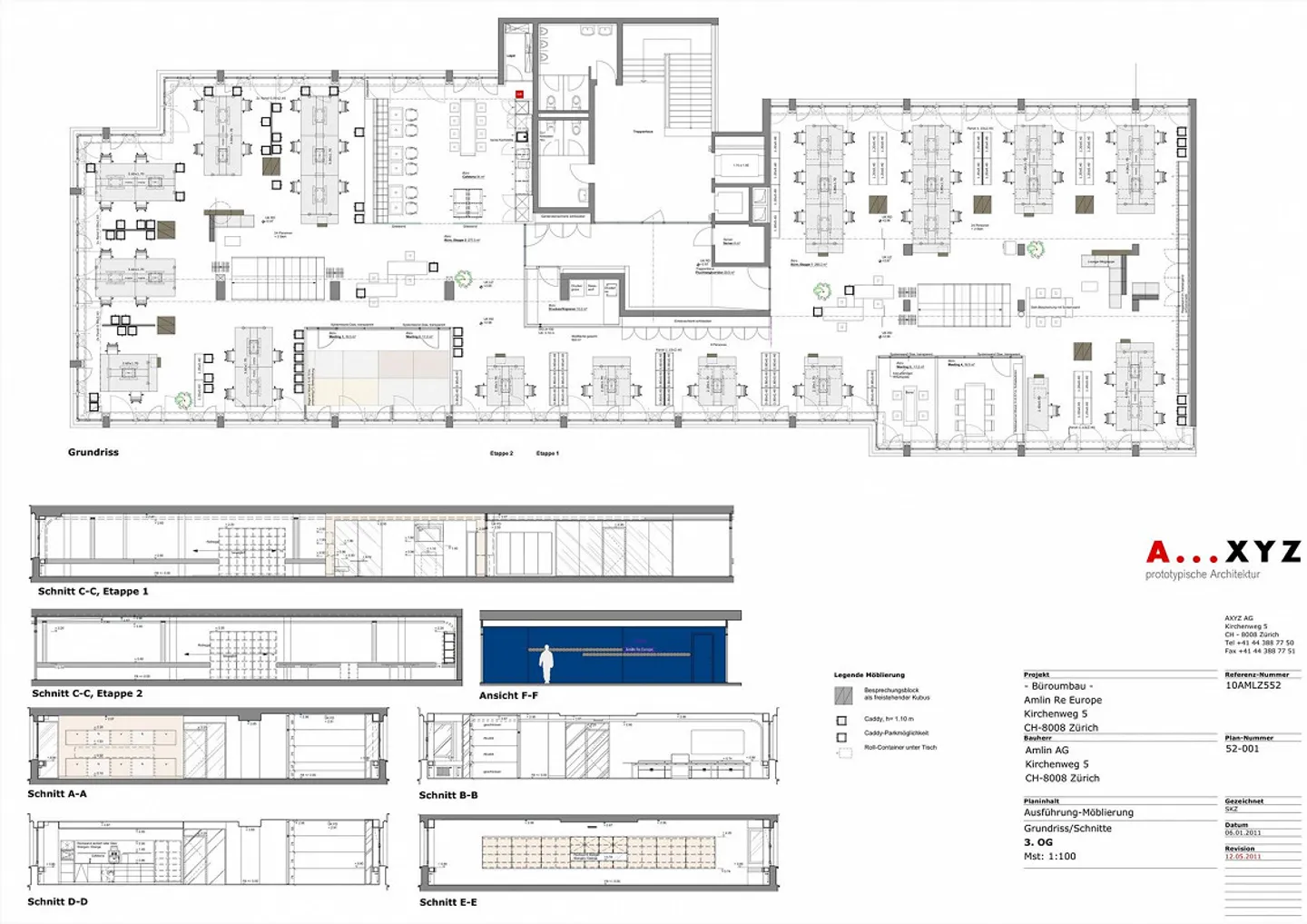 Bureaux de haute qualité, prêts à emménager au cœur de Zurich Seefeld - Photo 12 sur 13