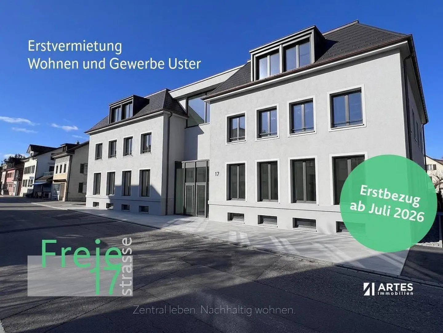 Prima locazione - Vita urbana nel cuore di Uster. - Foto 1 di 8