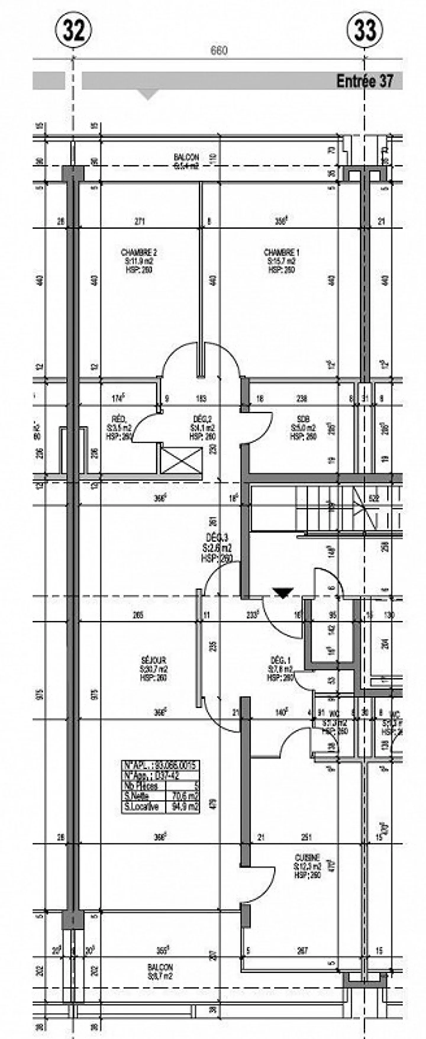 Crossing apartment in the Tourelle district - Photo 10 of 11
