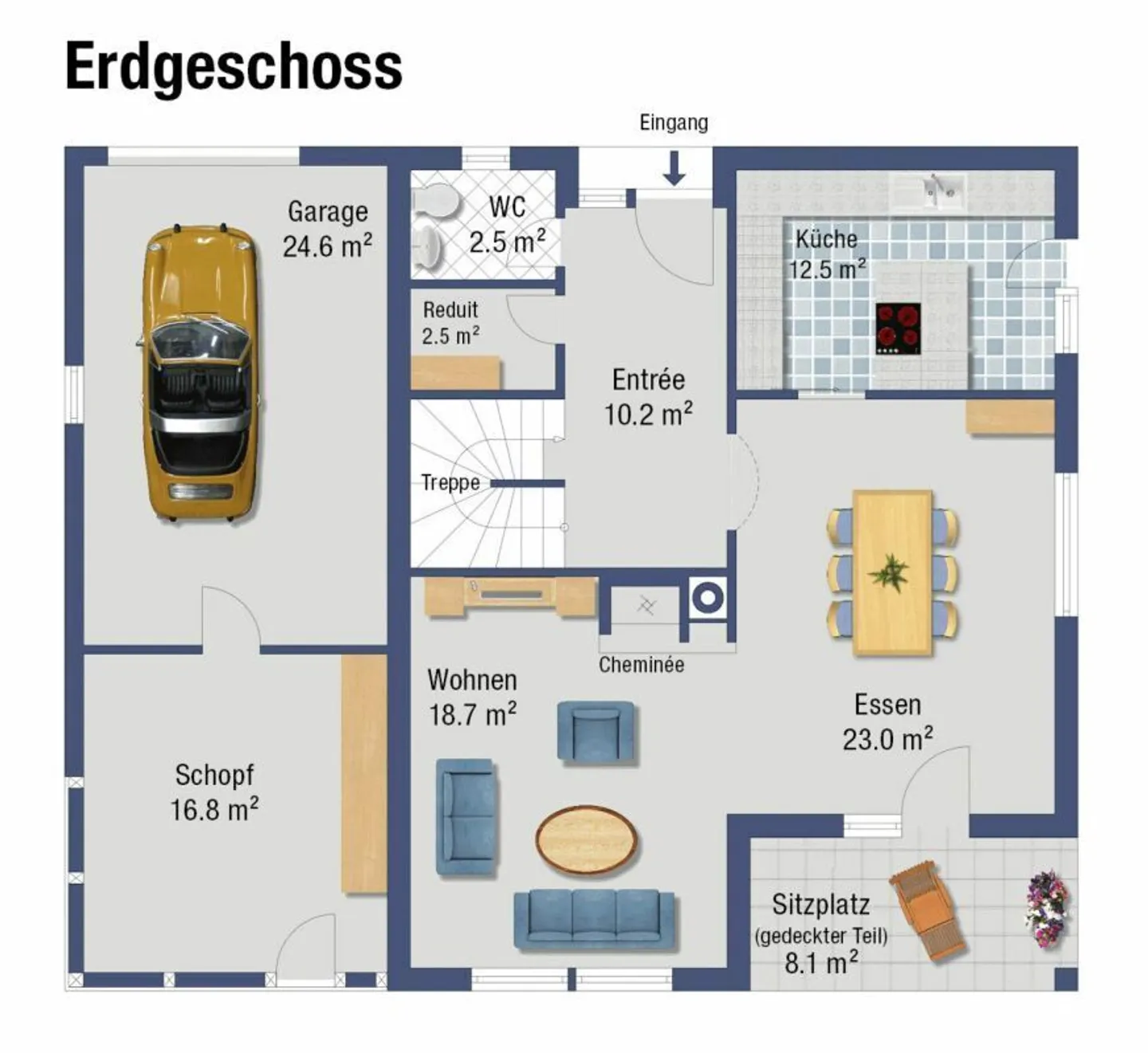 Gepflegtes 5.5-Zimmer EFH mit Gartenparadies - Photo 22 of 23