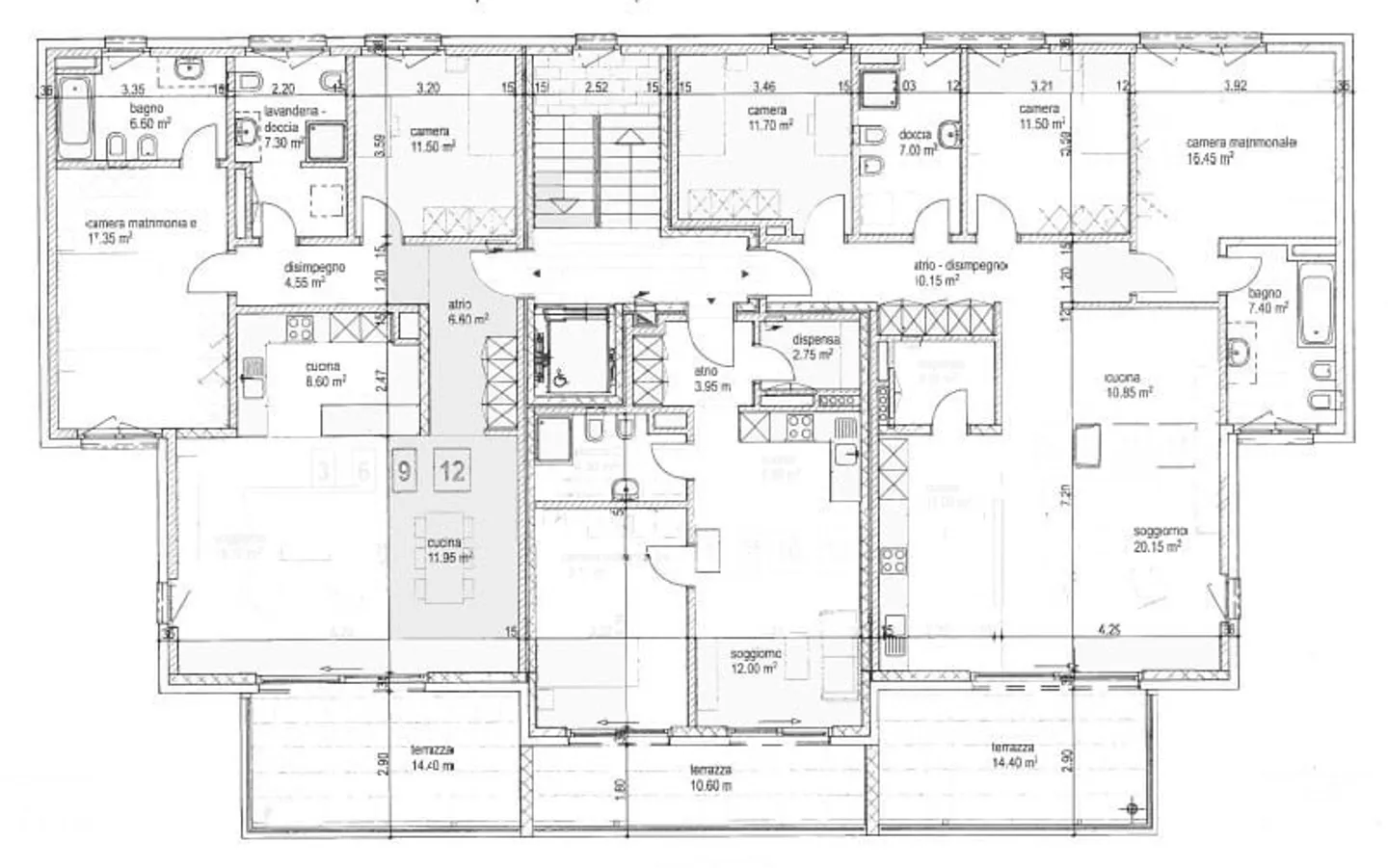Appartement moderne de 4,5 pièces avec vue sur les châteaux de Bellinzone - Photo 9 sur 9