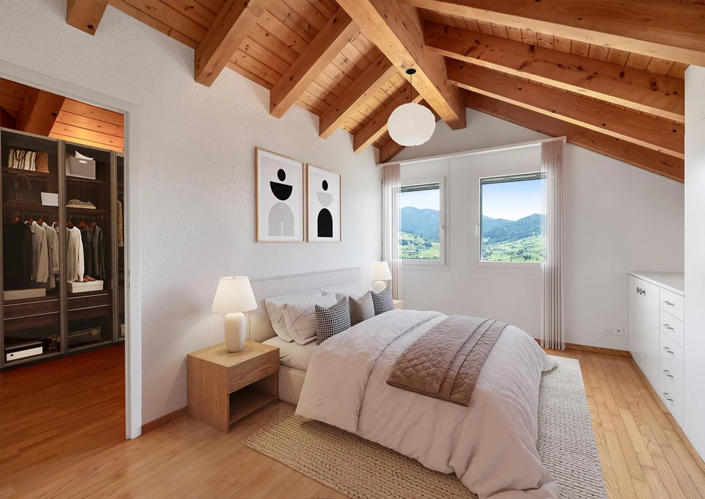 Maison individuelle avec appartement séparé et belle vue panoramique - Photo 6 sur 8