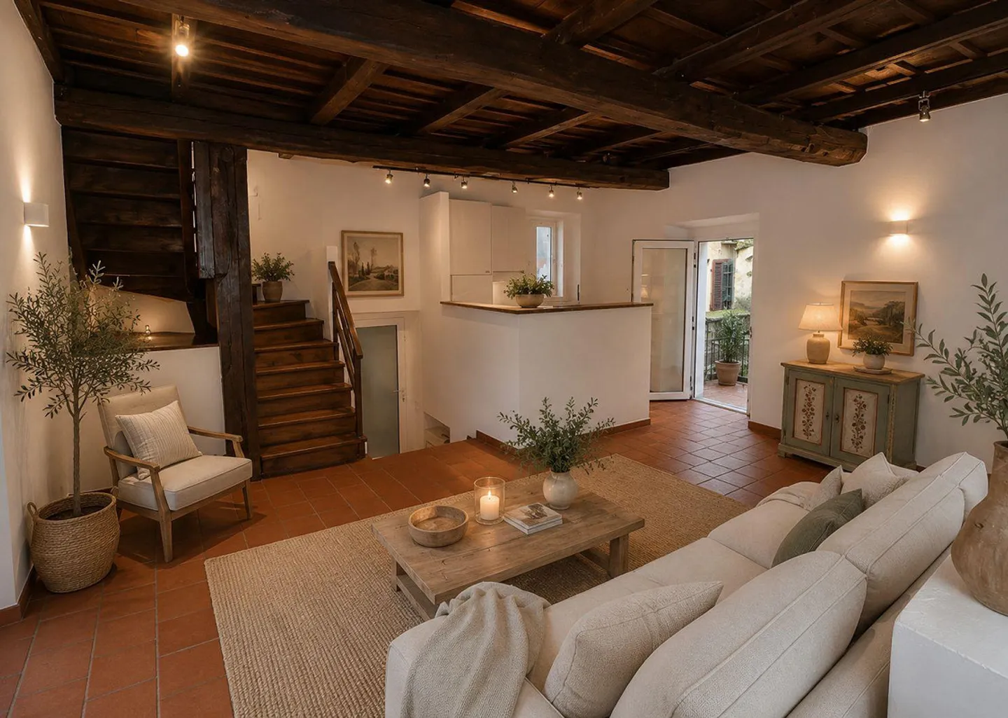Casa di villaggio ristrutturata con stile nel centro storico di Morcote - Foto 2 di 16