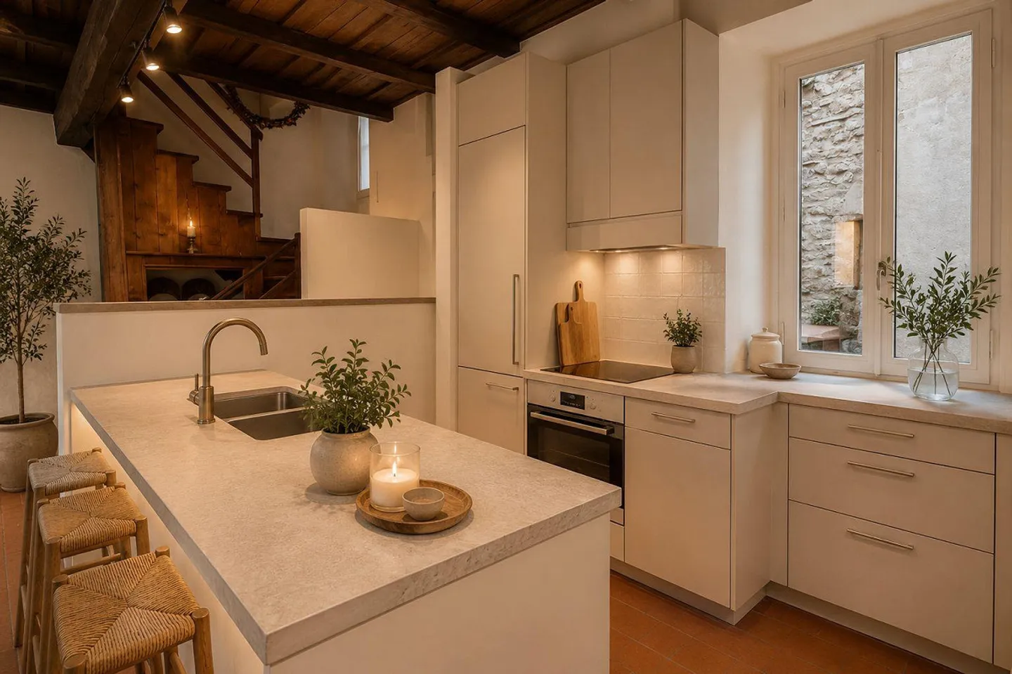 Casa di villaggio ristrutturata con stile nel centro storico di Morcote - Foto 3 di 16