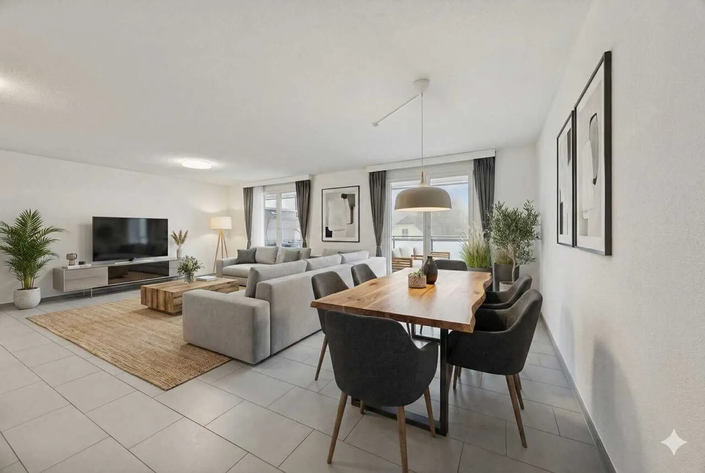 Helle 3-Zimmer-Wohnung mit Terrasse - Foto 6 von 13