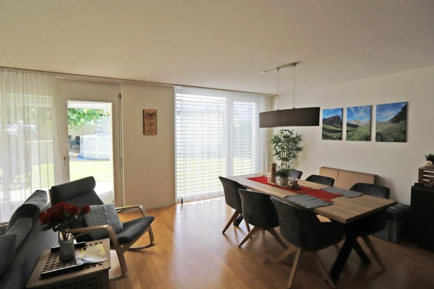 Bright 3.5-room apartment on the ground floor with garden seating area! - Photo 4 of 13