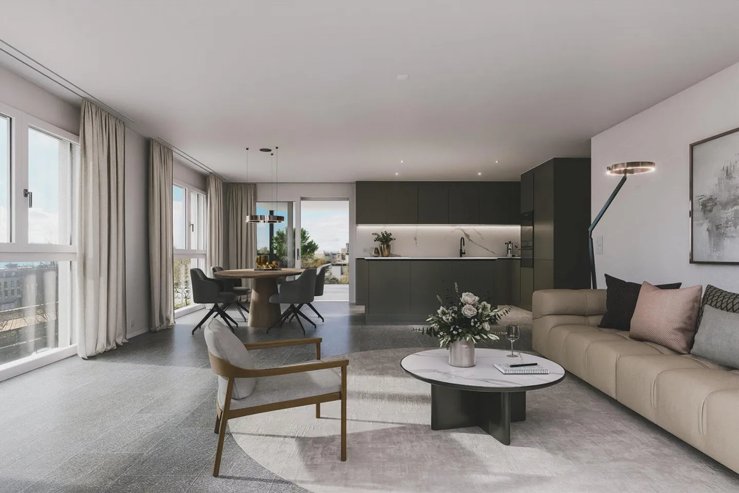 2.5 Room Apartment (Ownership Standard) in Nänikon - Photo 2 of 5