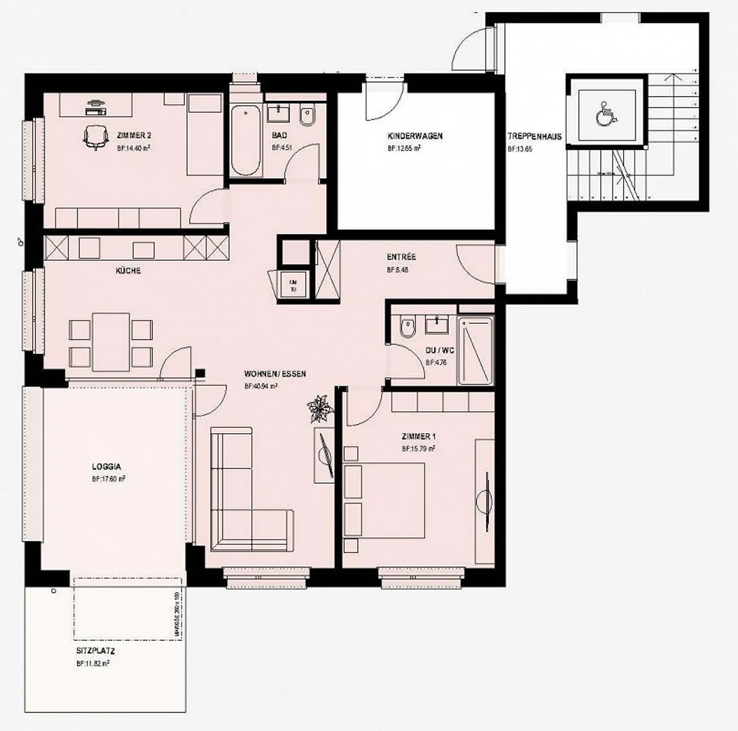 Stilvolle Erdgeschosswohnung - Foto 11 von 11
