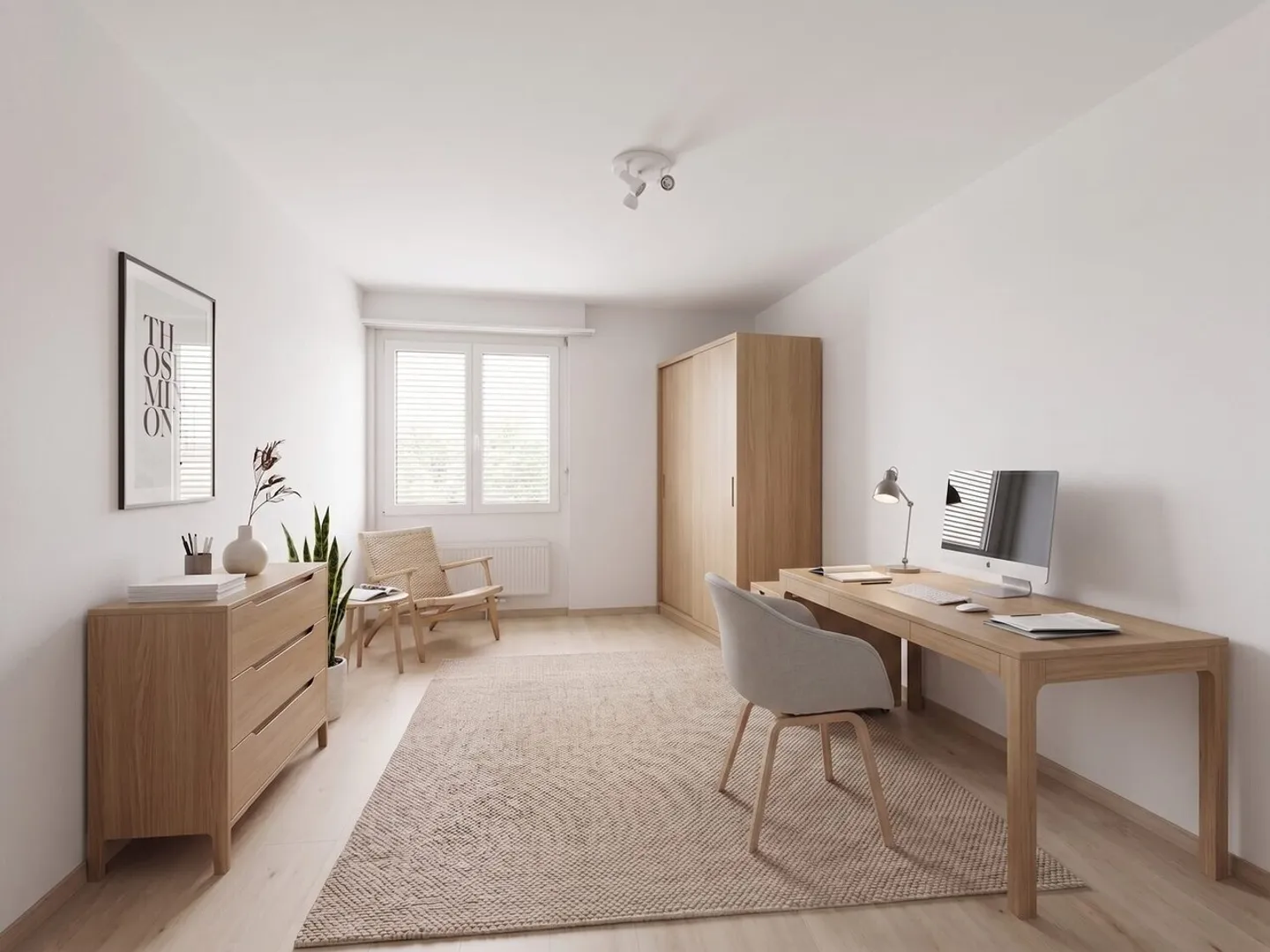 Attractive 4.5-room apartment with plenty of light and comfort - Photo 3 of 6