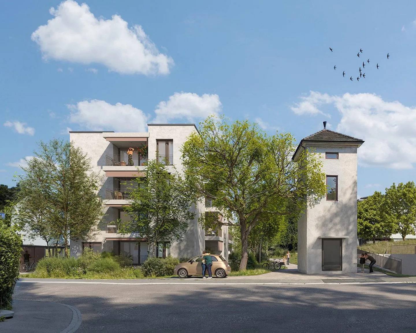 Condominio a Rüfenacht - Foto 3 di 11