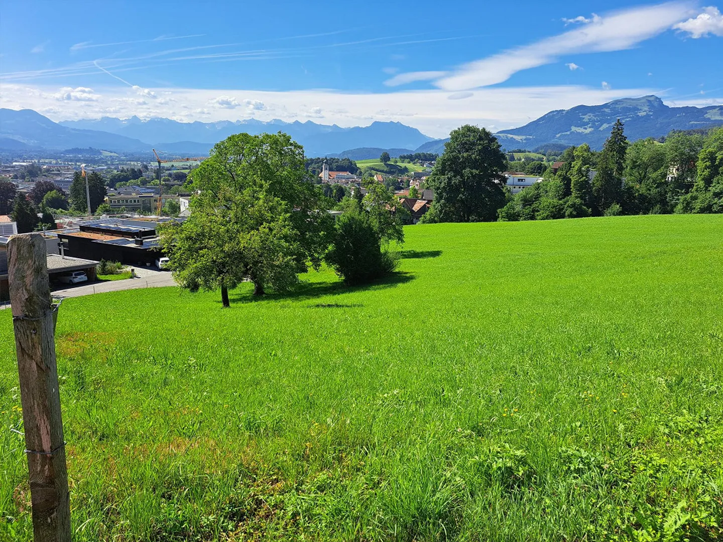 Terrain à bâtir avec vue sur Altstätten et la vallée du Rhin - Photo 3 sur 5