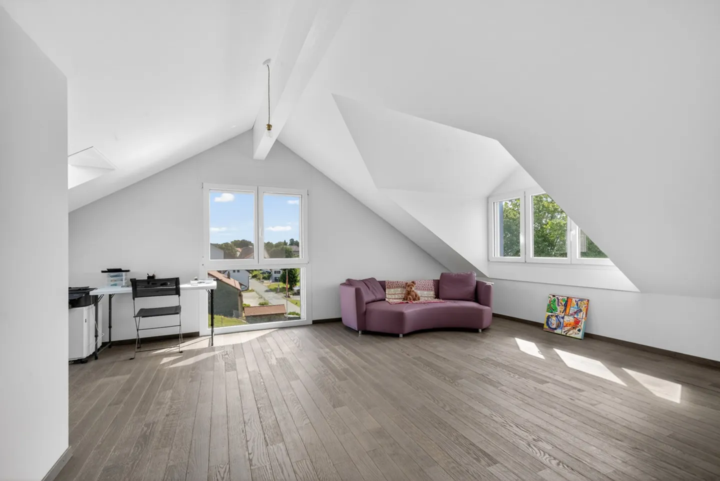 Spacieux duplex de 4,5 pièces Au coeur des vignes, vue Lac et Alpes - Photo 10 of 12