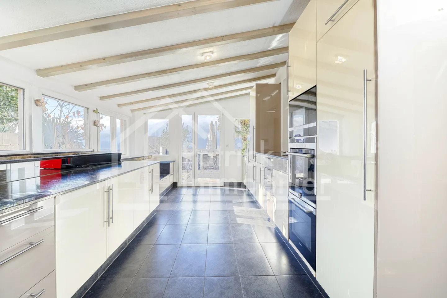 Terraced house 5.5 rooms, lake view, outdoor kitchen and 2 garages! - Photo 6 of 13