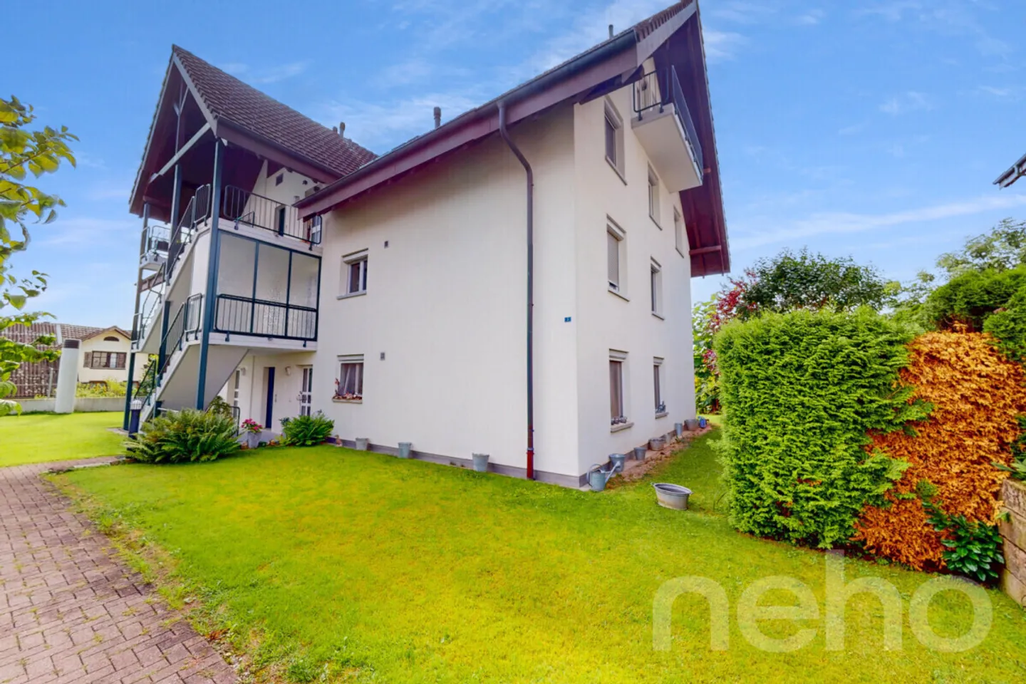 Appartement en duplex avec beaucoup d'espace et vue sur la verdure - Photo 1 sur 12