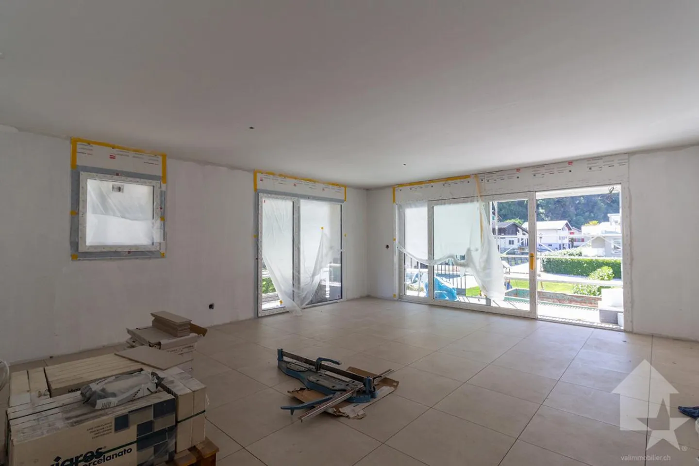 Appartement MINERGIE 3,5 Zimmer mit großem Balkon von 27 m2 - Foto 16 von 19