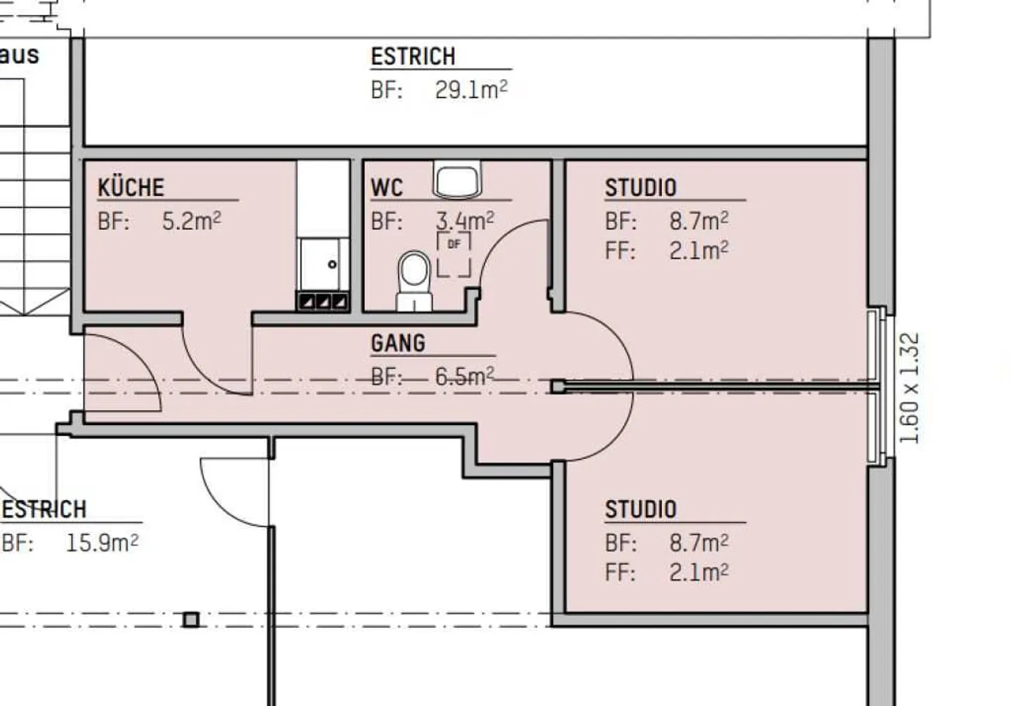 Charmant appartement en loft 2.5 pièces - Photo 9 sur 9