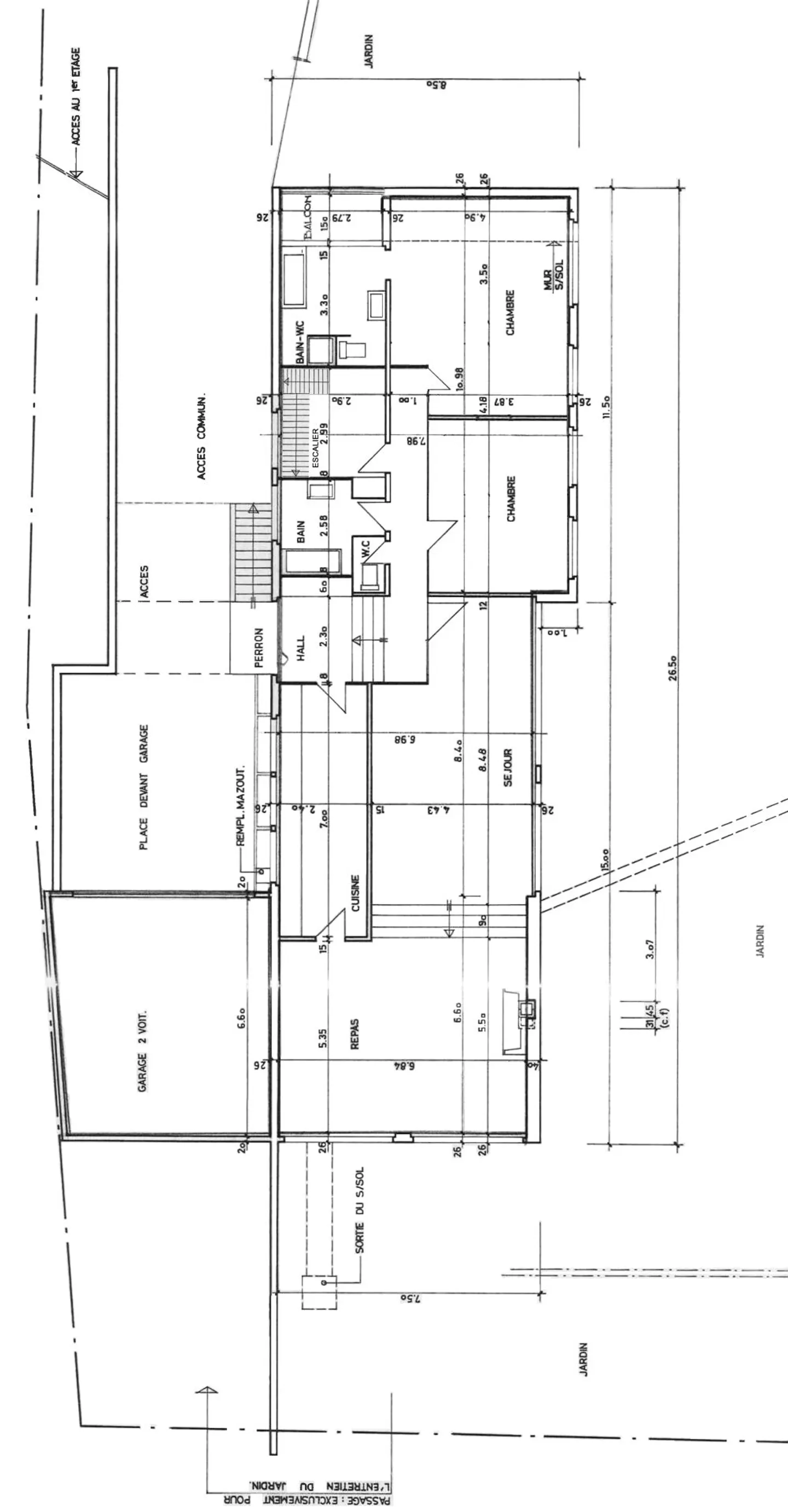 Magnificent 5.5-room apartment with garden and private pool. - Photo 6 of 14